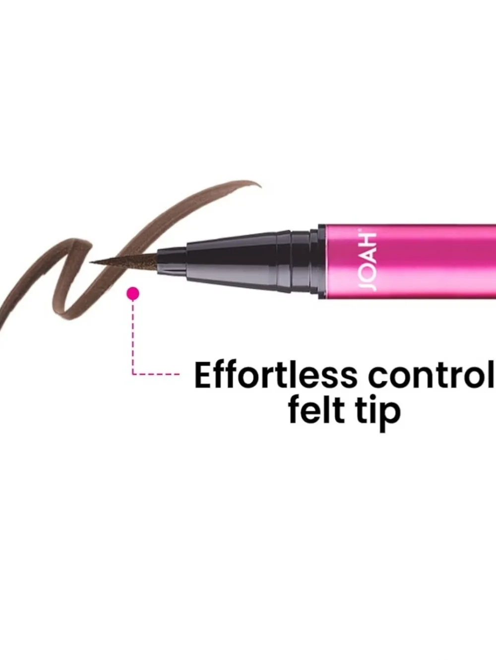 Joah Line Up Liquid Eyeliner — Brown